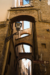 Archi strutturali, architettura, centro storico, Firenze
