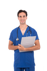 Smiling doctor