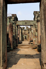 Ta Prohm temple in Angkor Wat, Cambodia