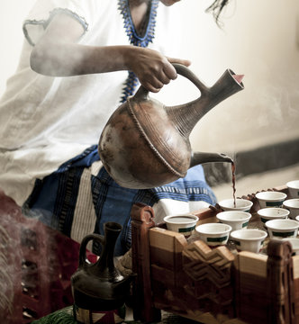 Ethiopian coffee ceremony