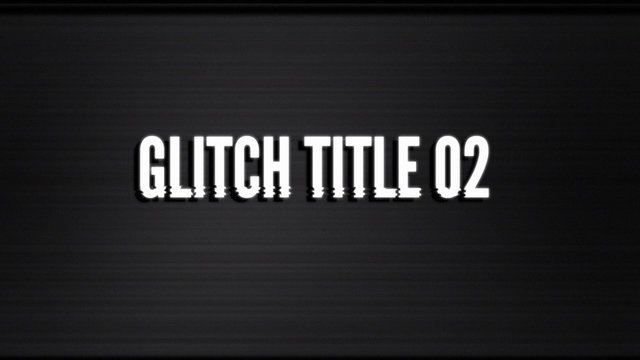 Bright Glitch Title 2