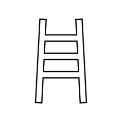 Ladder it is black icon .
