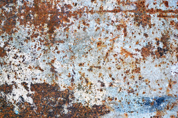 Background Texture - Rusty Dented Wall