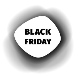 Black Friday  smoothed paper banner
