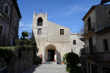 Fototapeta na wymiar Kirche in Castelmola, Sizilien