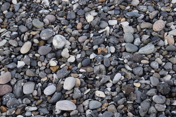 Steine am Strand
