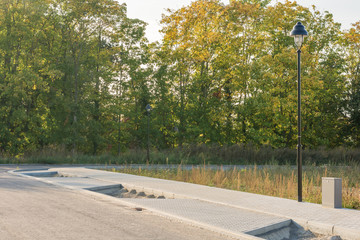In einem Neubaugebiet wird neues Bauland erschlossen
