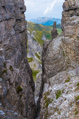 Felsen in den Kalkkögeln