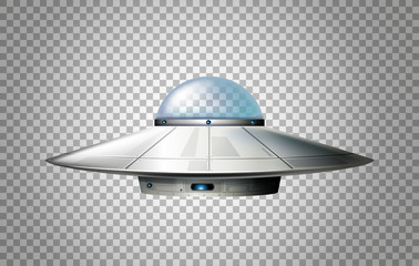 UFO design with glass dome © brgfx
