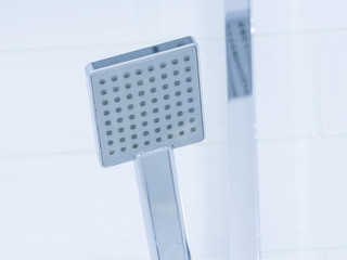 a shower close up