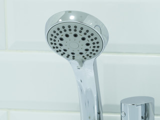 a shower close up