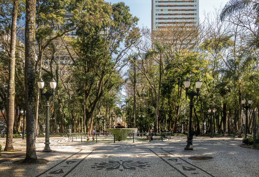 Osorio Square (Praca Osorio) - Curitiba, Parana, Brazil