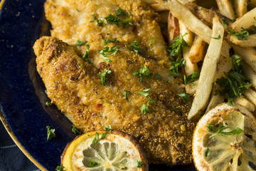 Spicy Homemade BAked  Cajun Catfish