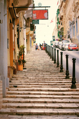 Fototapeta na wymiar Traditional Maltese architecture