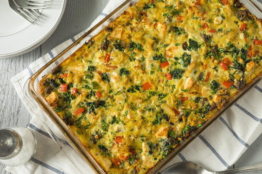 Homemade Baked Egg Casserole