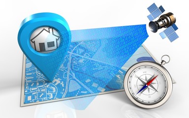 3d satellite digital signal