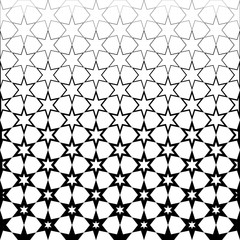 Abstract star black and white wallpaper