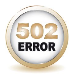 502 error icon
