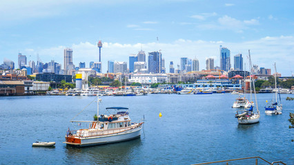 Fototapeta na wymiar Exploring Sydney in Australia