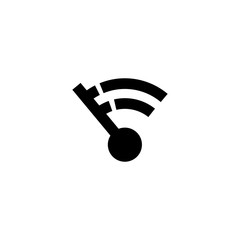 key wifi logo design