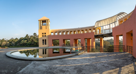 Fountain and viewpoint at Tangua Park - Curitiba, Parana, Brazil