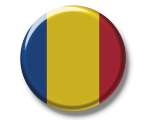 Button, flag of Chad