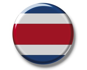 Button, flag of Costa Rica