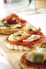 Small pizzas