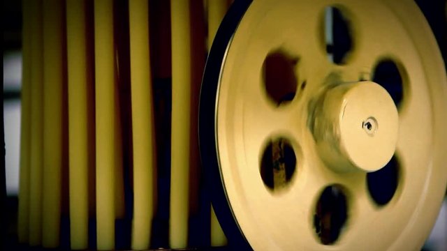 Noodle Machine in Pasta Factory