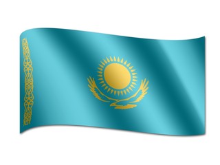 Flag of Kazakhstan