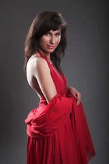 Fototapeta premium Portrait of sexy woman
