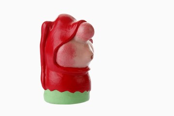 Cartoon character, whistling joker
