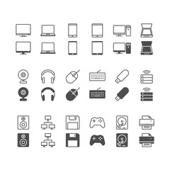 Computer icons, included normal and enable state.