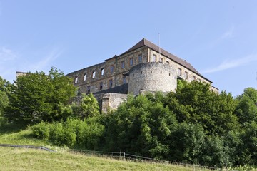 Fototapeta na wymiar Giechburg castle, Upper Franconia, Franconia, Bavaria, Germany, Europe