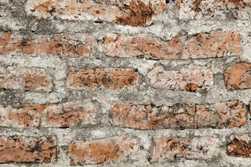 dirt of brik wall background