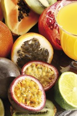 Exotic fruits, Passionfruit, Grenadilla