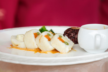 Tasty Rice with panang curry