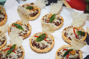 Tasty Cocktail food or appetizer food