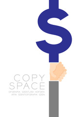 Handshake Businessman set Business Partner Connection: Fund Budget concept idea illustration isolated on white background, with copy space