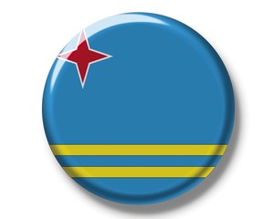 Button, flag of Aruba