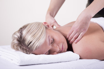 Obraz na płótnie Canvas Massage Treatment