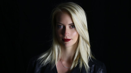 Fototapeta premium Beautiful vampire woman 