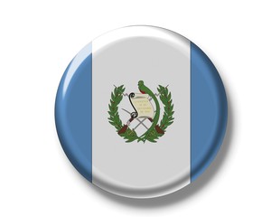 Button, flag of Guatemala, war and service flag