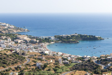 Fototapeta na wymiar Sea shore in Crete