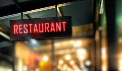 Restaurant Led Signage