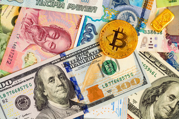 Bitcoin gold and traditional fiat money 