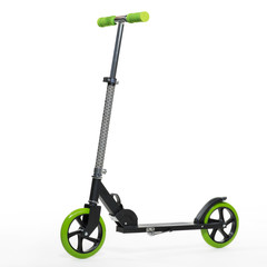 Black scooter photo on white background © Valua Vitaly