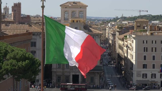 The national flag of Italy is a symbol of the unity of the country.