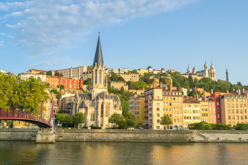Naklejka na ściany i meble Lyon, France