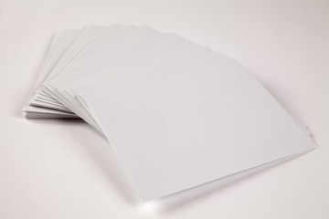 Envelopes, white, front side